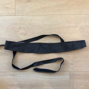 Genuine leather wrap belt